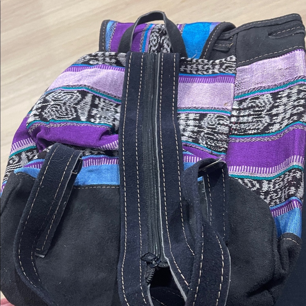 Colorful Patterned Backpack - Picture 3 of 4